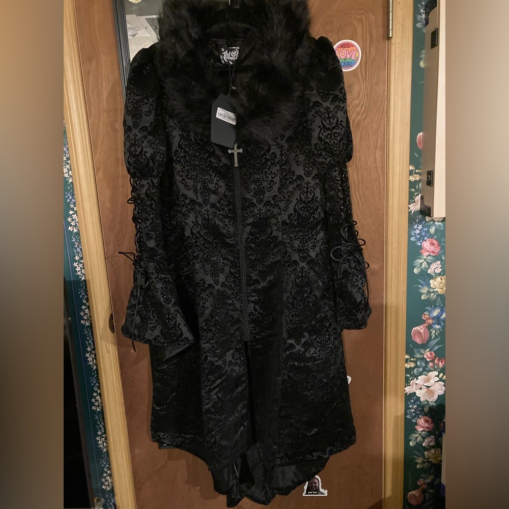 NWT Killstar Evarose Brocade Coat